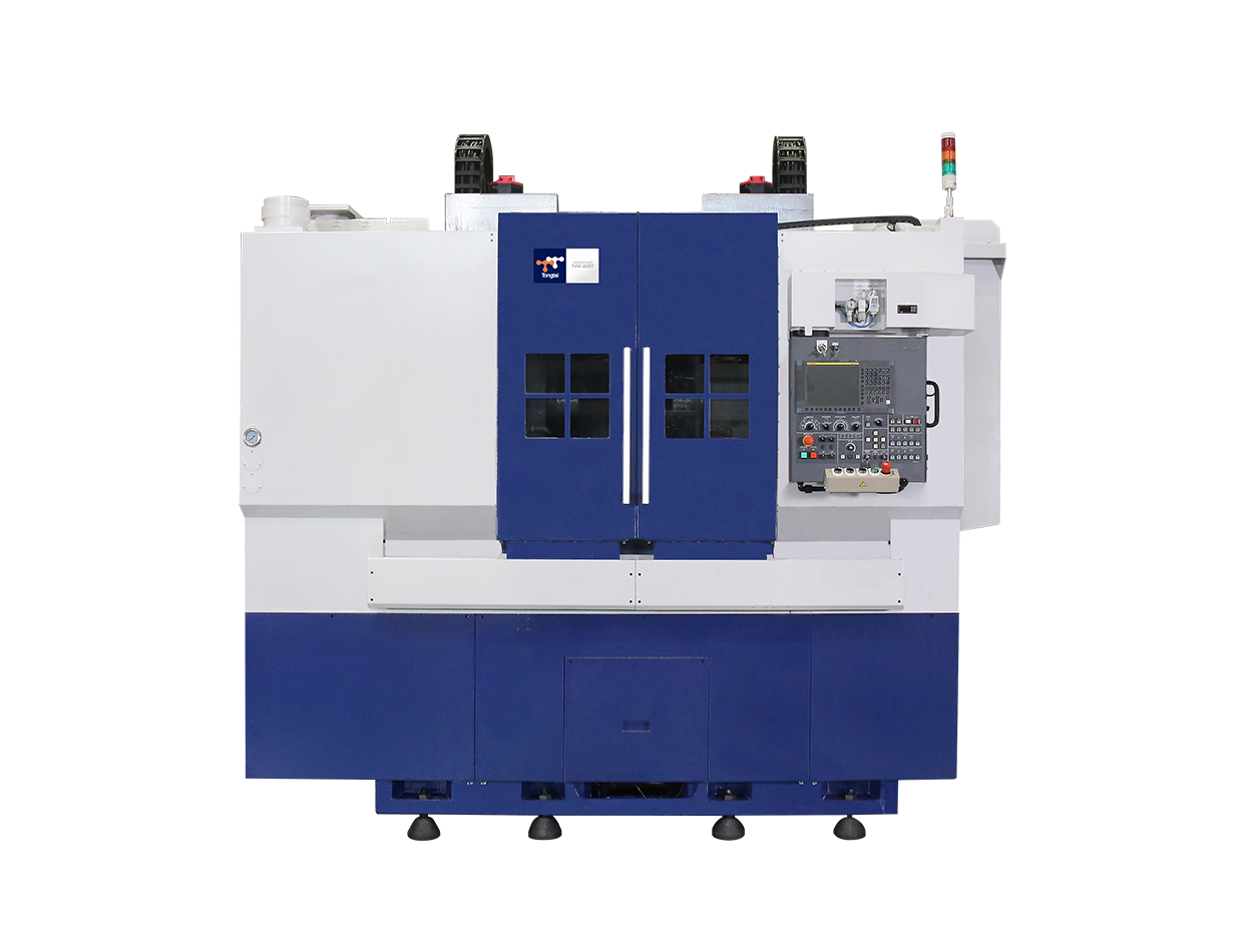 Vertical CNC Lathe-TVW-226DT-front-blue